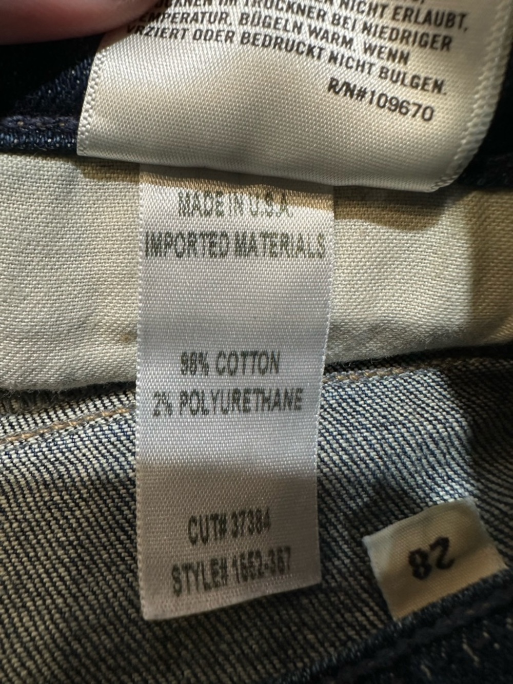 Citizens of Humanity x Anthropologie Fleetwood High Rise Flare Jeans sz 28 - Picture 9 of 11